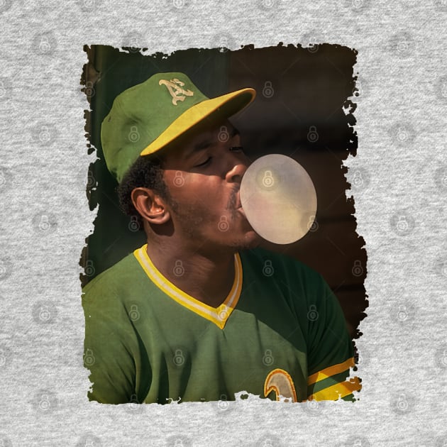 Vida Blue in Oakland Athletics Vintage #3 by TiiAR MANEH99 